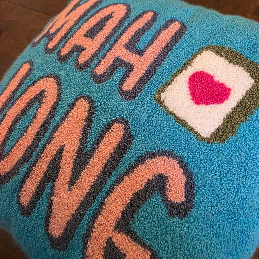 NWOT Mah Jong Terry pillow 17